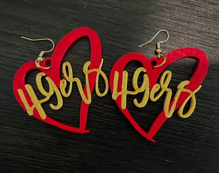 San Francisco Script Heart - NEW 2025