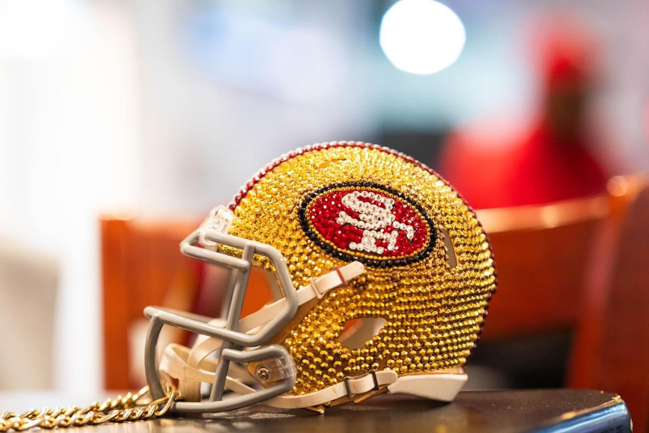 San Francisco Bling Helmets