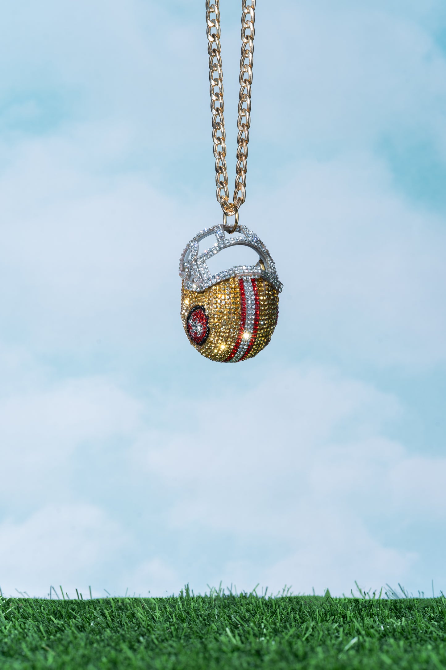 San Francisco Bling Helmets