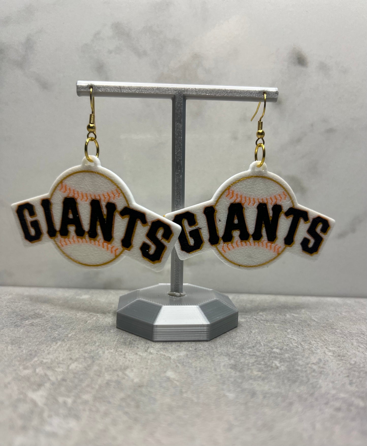 San Francisco Baseball Earrings