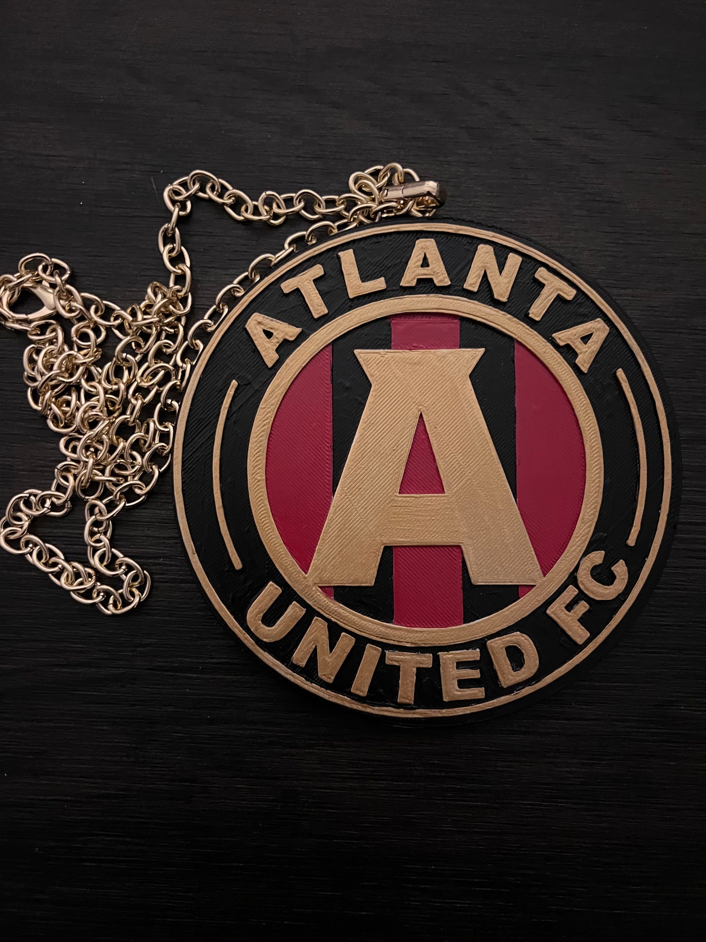 Atlanta United Pendant (Hand Painted)