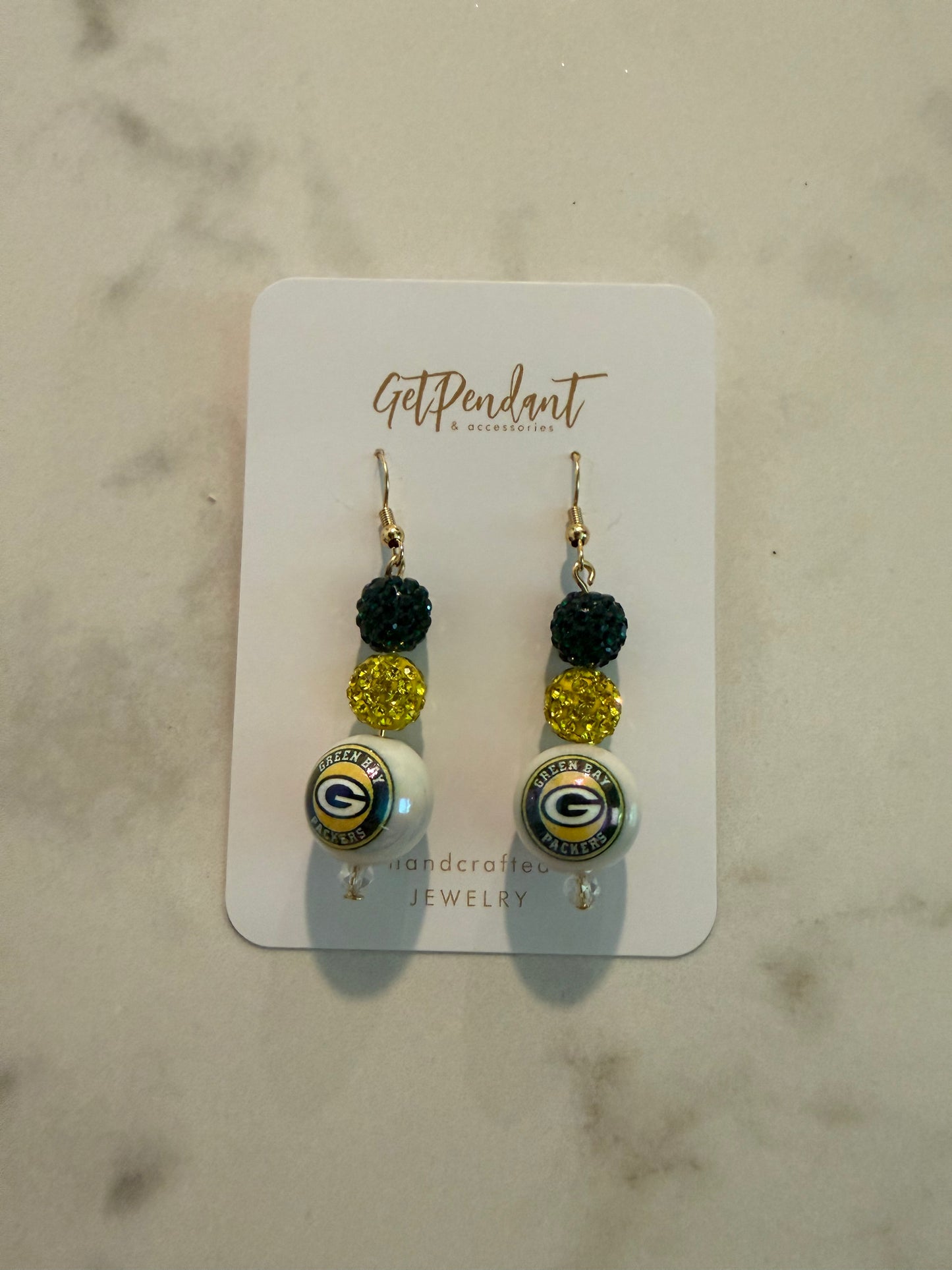 Beaded Earrings NFL