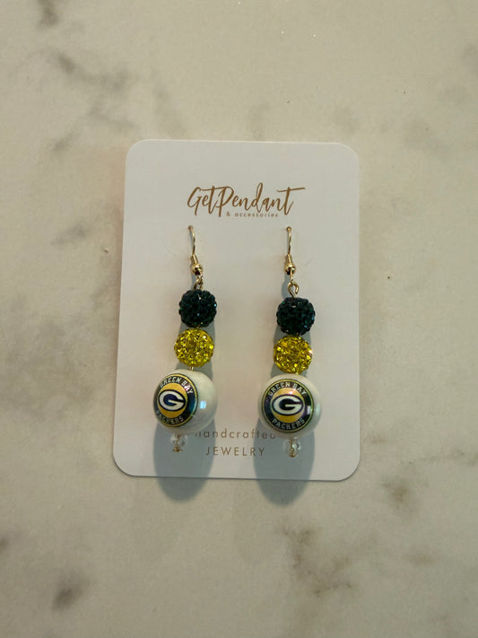 Beaded Earrings NFL