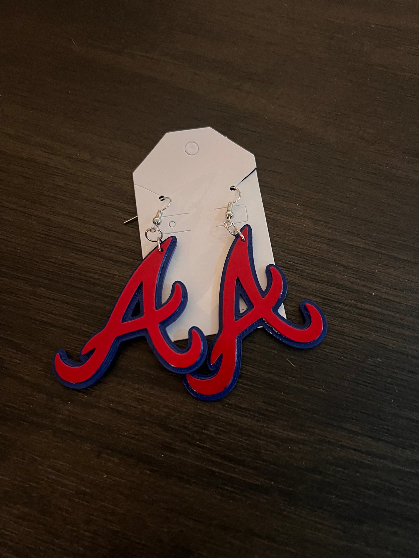 Atlanta Baseball Earrings