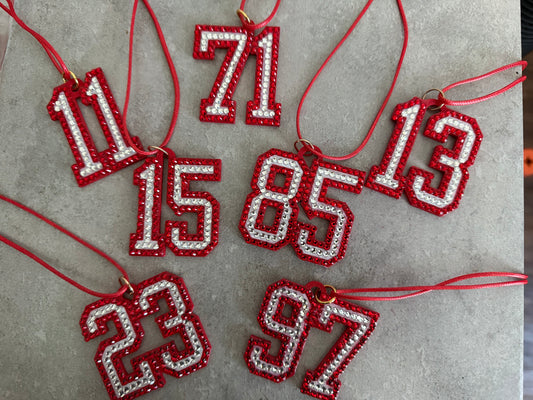 Bling Number Necklace