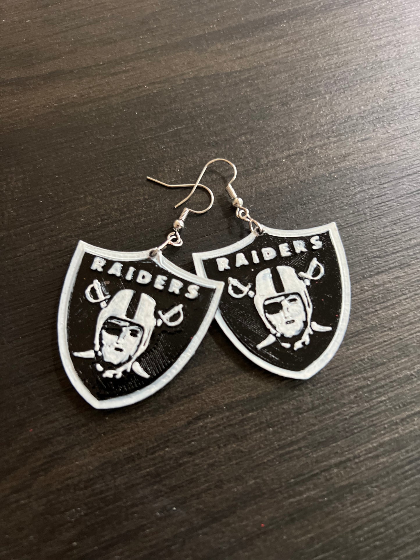 Oakland | Vegas Football Earrings