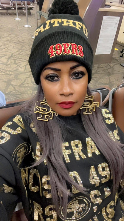 San Francisco SF Earrings