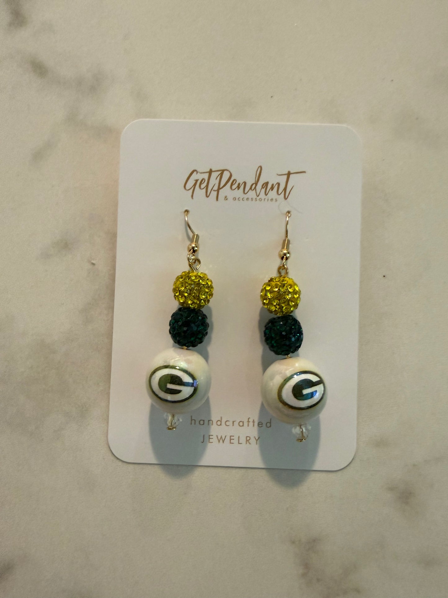 Beaded Earrings NFL