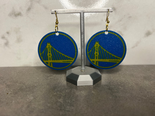 San Francisco Basketball Earrings