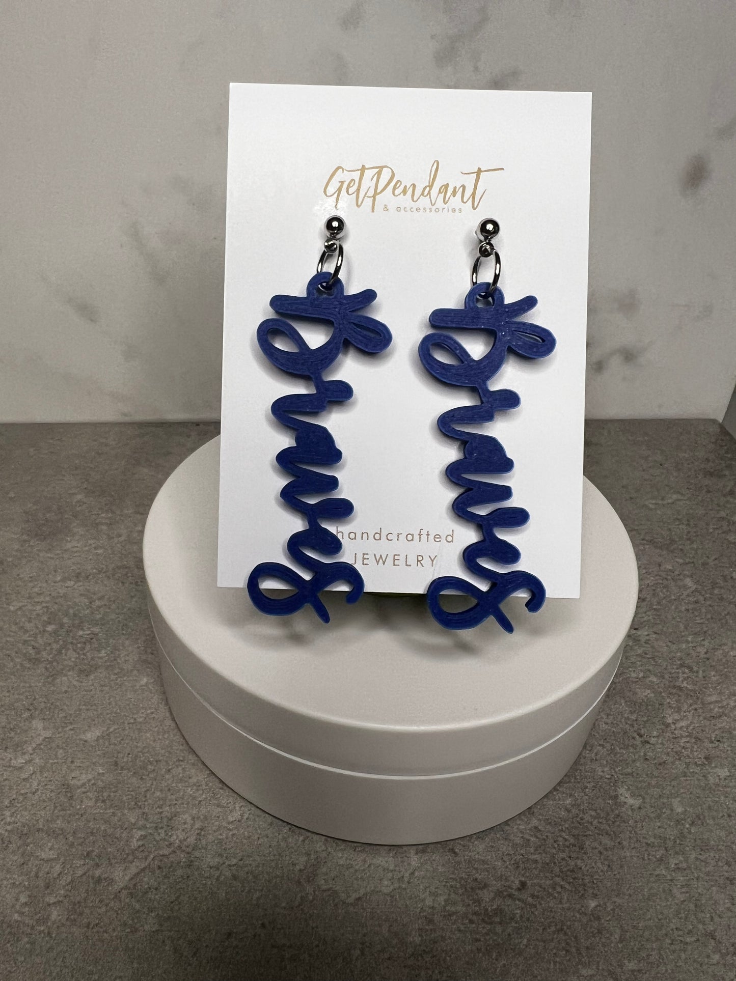 Atlanta Baseball Earrings